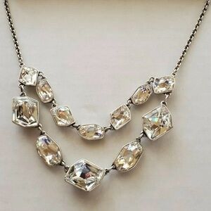 Touchstone Crystal by Swarovski STAND OUT statement necklace BNIB huge bling